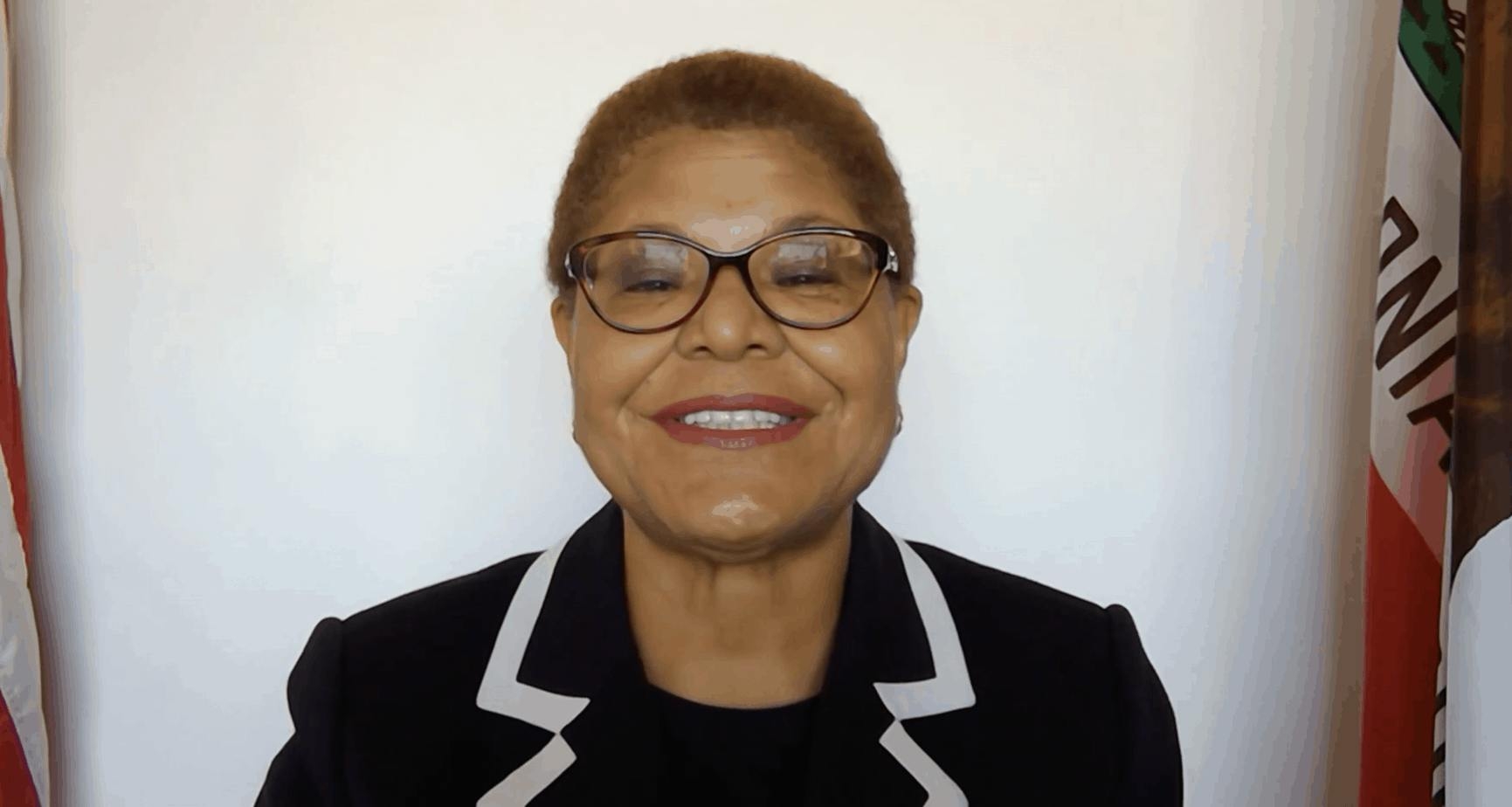 Karen Bass at our Virtual State of the State