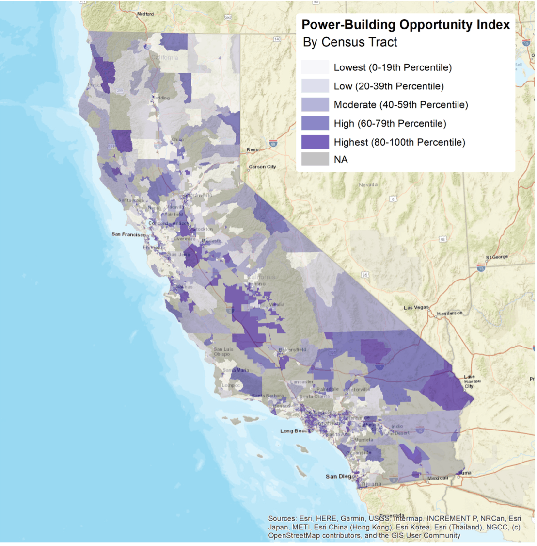 Power Building Opportunity Index Map